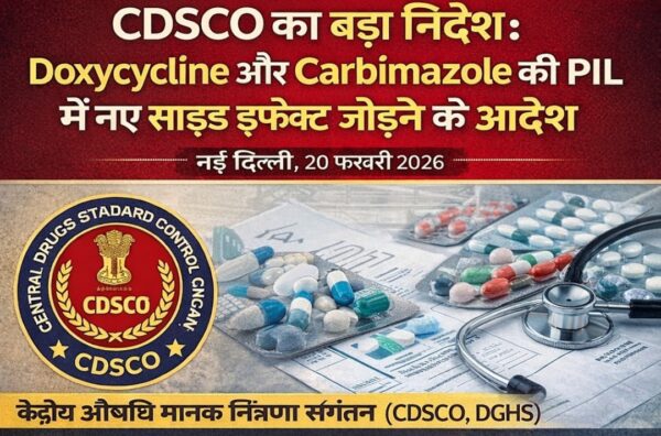 CDSCo ordered to complaine new side effects doxycycline and carbimazole