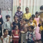 अष्टमी पूजन – समाजसेवी कमल खड़का ने शिवलोक कॉलोनी आवास पर कन्यापूजन किया