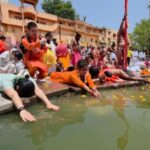 Ganga Dashahra जूना अखाड़े ने किया शिप्रा नदी का पूजन