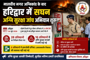 Malviya Nagar fire case Haridwar fire brigade strike on many institutions