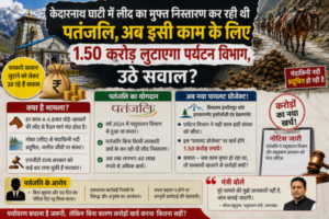 Kedarnath Ghati instead of Free disposal of lead department will expance crore