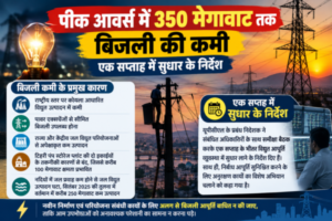 Power shortage of up to 350 MW during peak hours; instructions issued to improve the situation within a week.