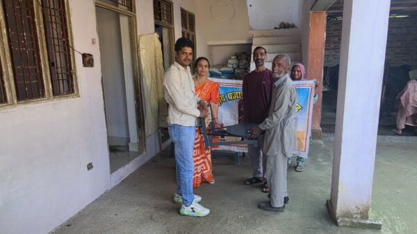 A Helping Hand – Electronic Potter’s Wheel Gifted to a Needy Family