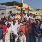 1930 के ऐतिहासिक कांग्रेस ध्वज का चौक बाजार कनखल में पुनः स्थापना